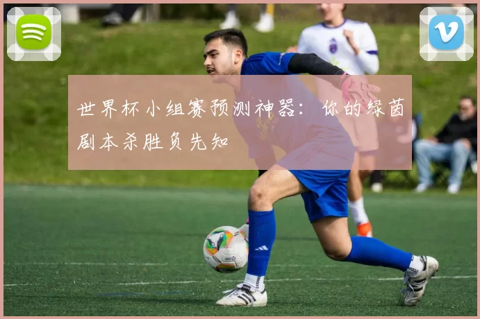 世界杯小组赛预测神器：你的绿茵剧本杀胜负先知