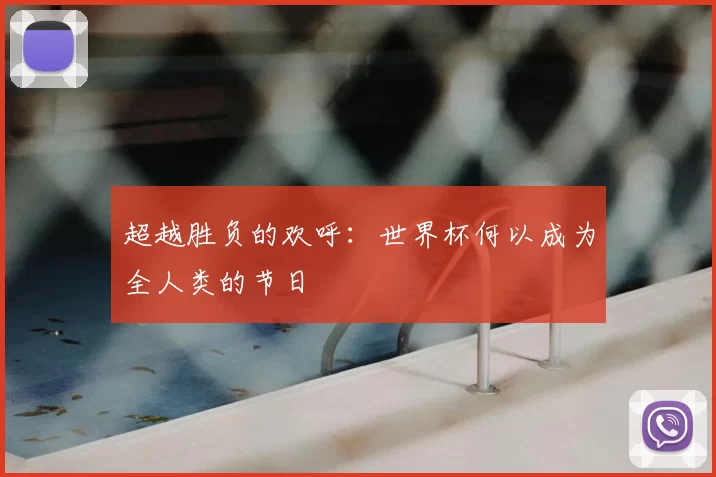 超越胜负的欢呼:世界杯何以成为全人类的节日